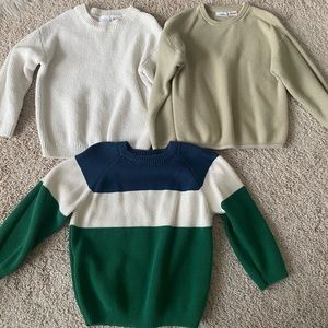 Bundle of Zara sweaters 100%